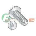 Newport Fasteners Thread Forming Screw, 1/4"-20 x 1 in, Zinc Plated Steel Pan Head Torx Drive, 2500 PK 417779